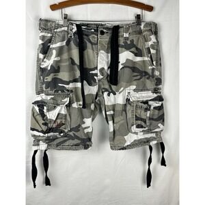 Surplus TEX Airborne Advantage Men's Camo Cargo Shorts Size XL Military